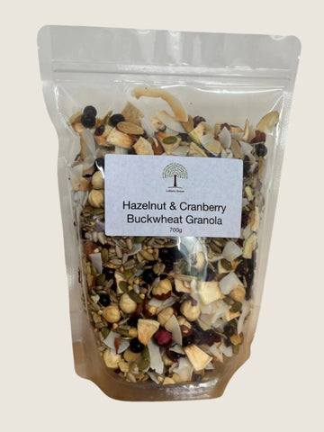 Hazelnut & Cranberry Buckwheat Granola 700g