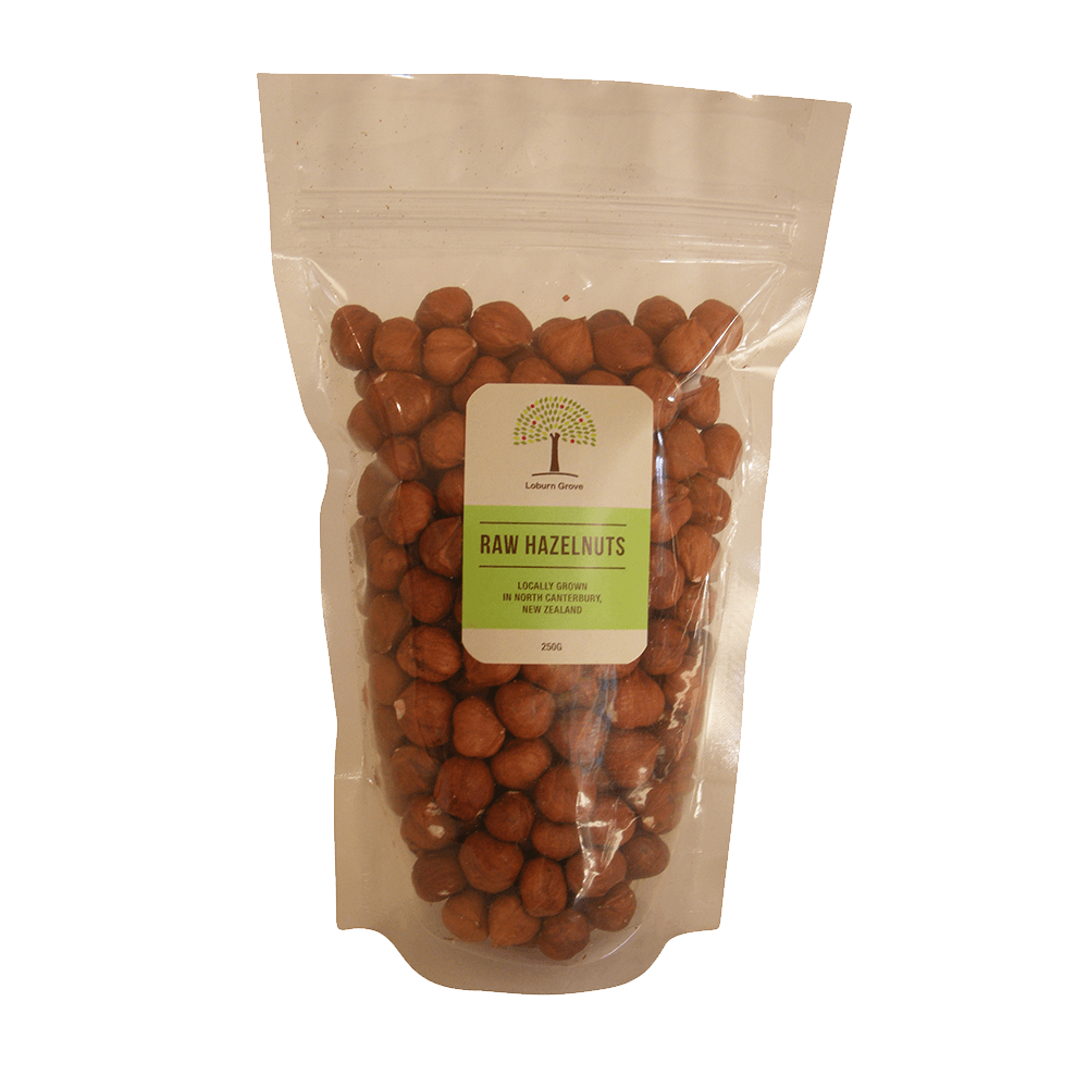 Hazelnuts Raw Shelled 250g Loburn Grove